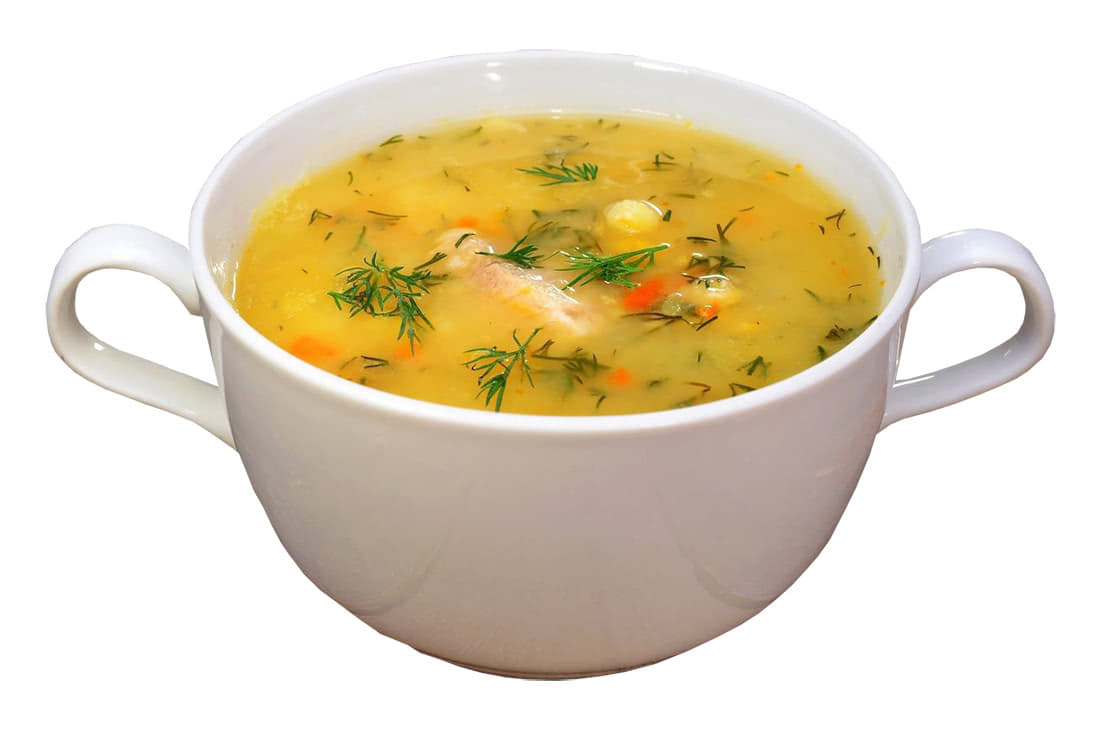 Суп гороховый с крупой - Кожыен кеньырен шыд