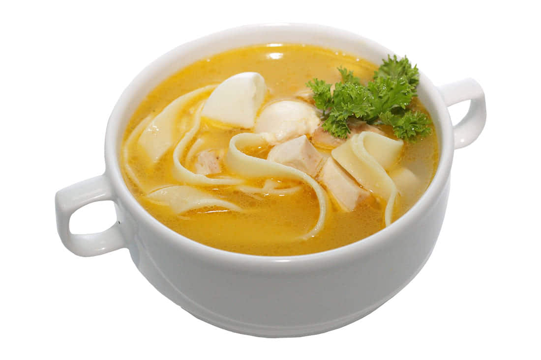 Суп с домашней лапшой - Тыкмачен шыд