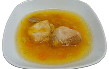 Суп со свежим мясом - Вандос шыд
