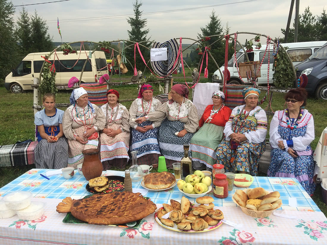 Сарапульский коллектив в деревне Лудорвай 2019 год